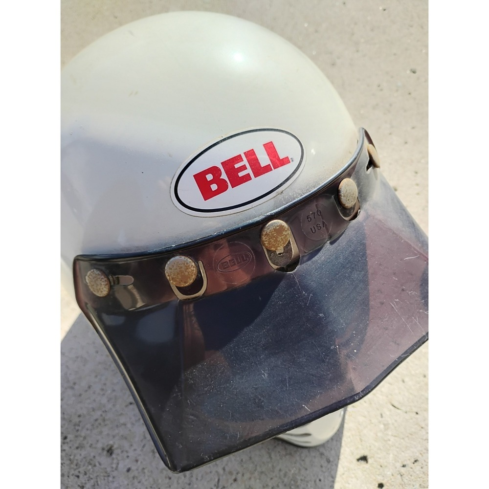 Vintage Bell Moto 3 Helmet - Picture 2 of 4
